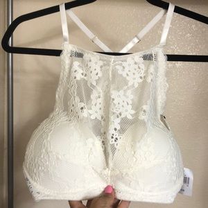 White Fredricks of Hollywood Bra